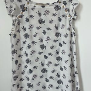 Loft floral blouse